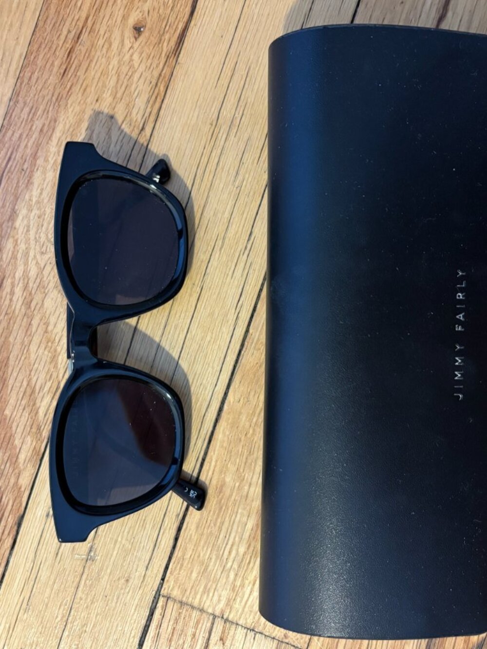 Jimmy Fairly Paris, black unisex sunglasses